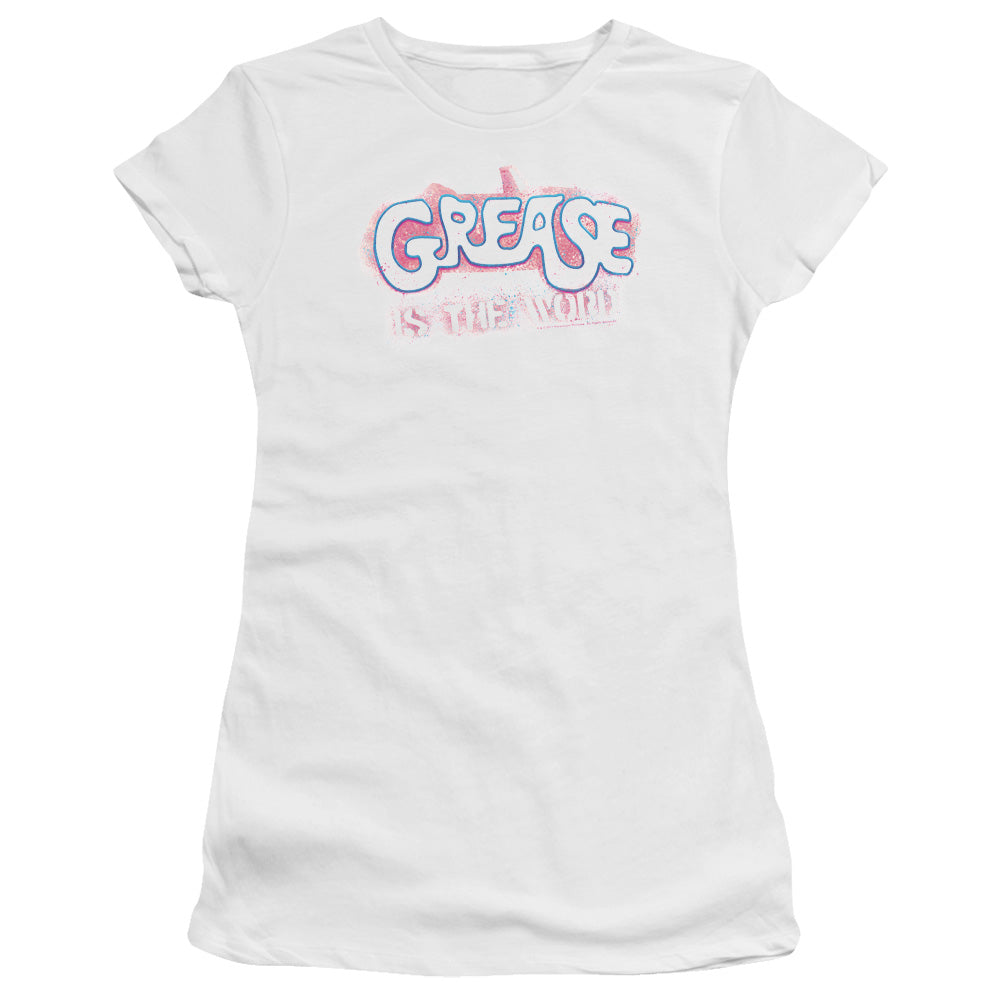 Grease Grease Is The Word Licensed Women's T-Shirt Juniors LG