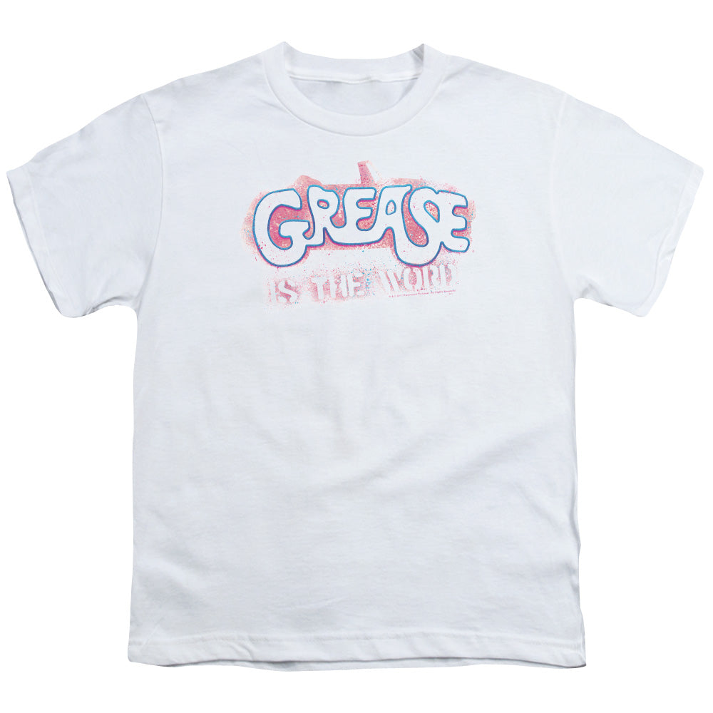 Grease Grease Is The Word Licensed Kid's T-Shirt (Ages 4-7) SM-LG