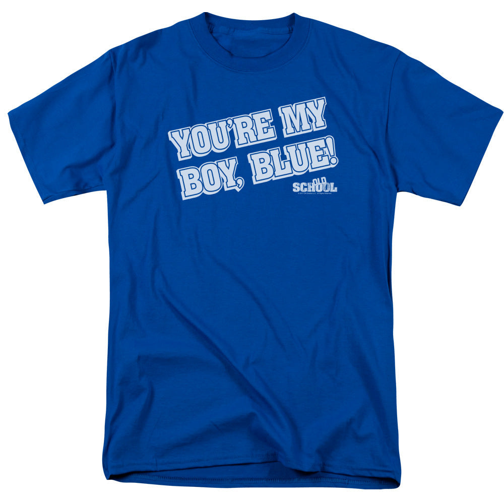 Old School My Boy Blue Licensed Adult Unisex T-Shirt Regular Fit Tee SM-3X