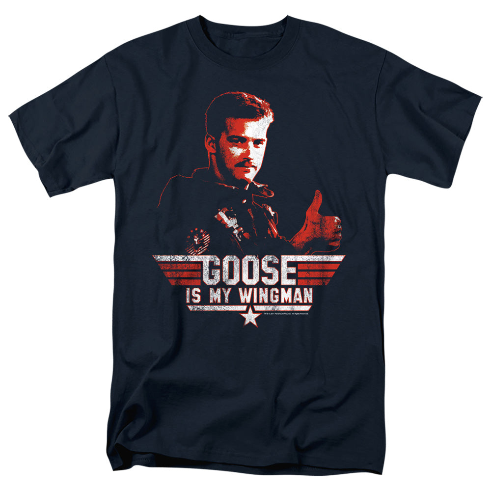 Top Gun Wingman Goose Licensed Adult Unisex T-Shirt Regular Fit Tee SM-3X