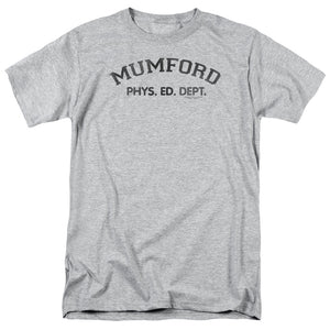 AN OFFCIALLY LICENSED BEVERLY HILLS COP MUMFORD MEN'S REGULAR FIT T-SHIRT ATHLETIC HEATHER