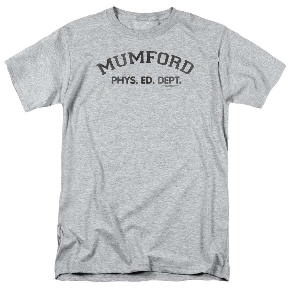 AN OFFCIALLY LICENSED BEVERLY HILLS COP MUMFORD MEN'S REGULAR FIT T-SHIRT ATHLETIC HEATHER