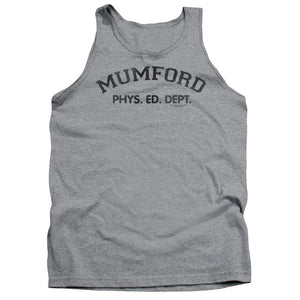 AN OFFCIALLY LICENSED BEVERLY HILLS COP MUMFORD ADULT UNISEX TANK TOP ATHLETIC HEATHER