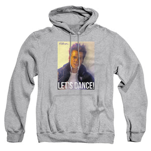 AN OFFCIALLY LICENSED FOOTLOOSE LETS DANCE ADULT UNISEX PULLOVER HOODIE ATHLETIC HEATHER
