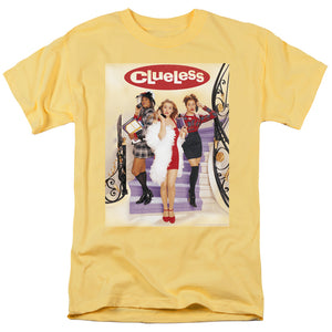 AN OFFCIALLY LICENSED CLUELESS CLUELESS POSTER MEN'S REGULAR FIT T-SHIRT BANANA