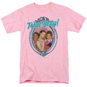AN OFFCIALLY LICENSED CLUELESS TOTAL BETTY MEN'S REGULAR FIT T-SHIRT PINK