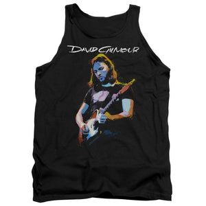 AN OFFCIALLY LICENSED DAVID GILMOUR GUITAR GILMOUR ADULT UNISEX TANK TOP BLACK