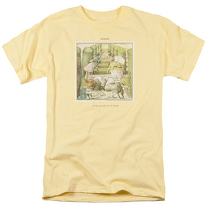 AN OFFCIALLY LICENSED GENESIS SELLING ENGLAND MEN'S REGULAR FIT T-SHIRT BANANA