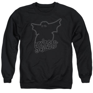 AN OFFCIALLY LICENSED GENESIS WATCHER OF THE SKIES ADULT UNISEX CREWNECK SWEATSHIRT BLACK