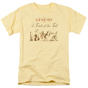 AN OFFCIALLY LICENSED GENESIS TRICK OF THE TAIL MEN'S REGULAR FIT T-SHIRT BANANA