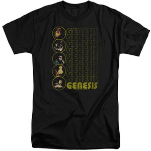 AN OFFCIALLY LICENSED GENESIS THE CARPET CRAWLERS MEN'S TALL FIT T-SHIRT BLACK