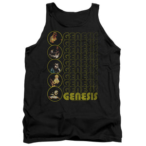 AN OFFCIALLY LICENSED GENESIS THE CARPET CRAWLERS ADULT UNISEX TANK TOP BLACK
