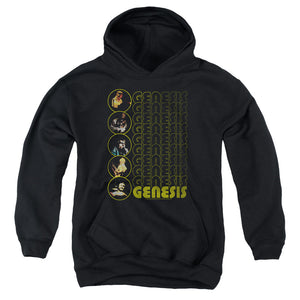 AN OFFCIALLY LICENSED GENESIS THE CARPET CRAWLERS YOUTH HOODIE BLACK