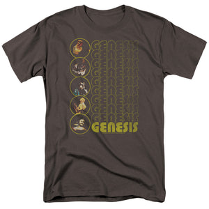 AN OFFCIALLY LICENSED GENESIS THE CARPET CRAWLERS MEN'S REGULAR FIT T-SHIRT CHARCOAL