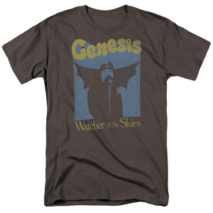 AN OFFCIALLY LICENSED GENESIS WATCHER OF THE SKIES MEN'S REGULAR FIT T-SHIRT CHARCOAL