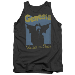 AN OFFCIALLY LICENSED GENESIS WATCHER OF THE SKIES ADULT UNISEX TANK TOP CHARCOAL
