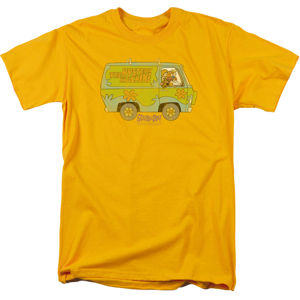Scooby Doo The Mystery Machine Licensed Adult Unisex T-Shirt Regular Fit Tee