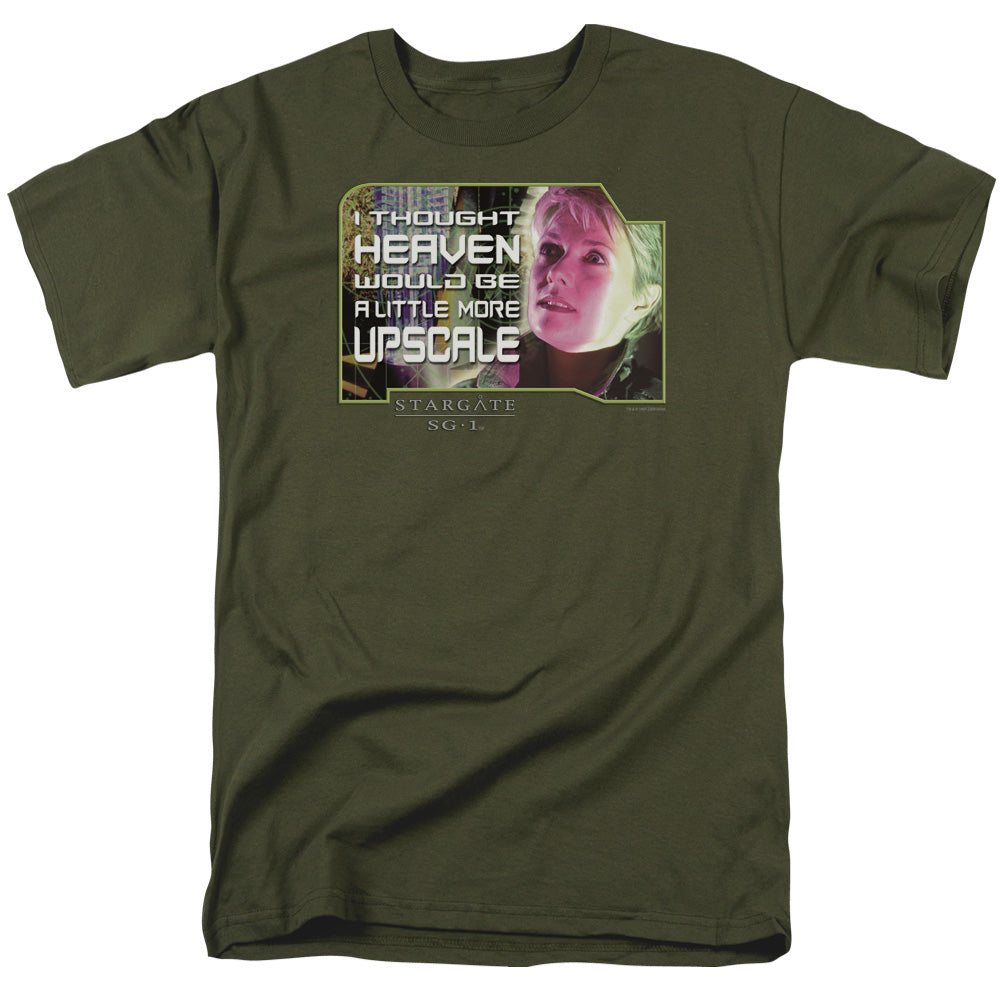 Sg1 Upscale Licensed Adult Unisex T-Shirt Regular Fit Tee LG-XL
