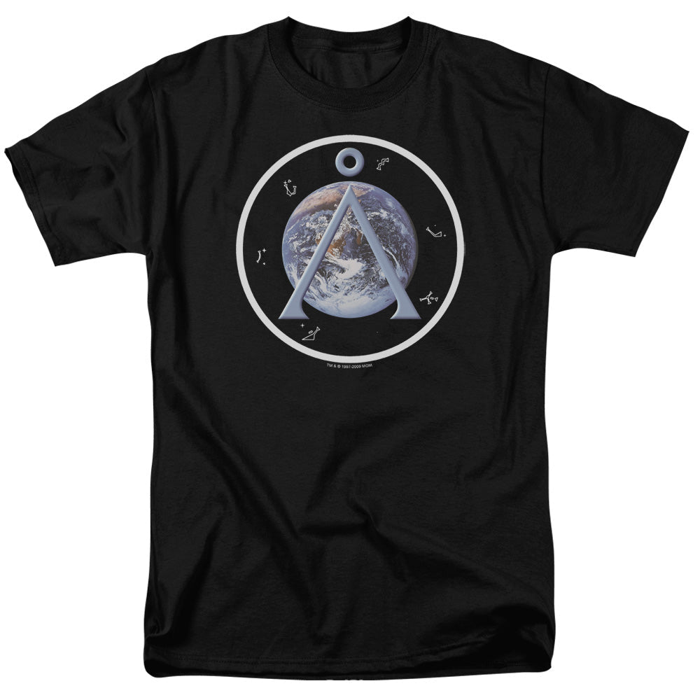 Sg1 Earth Emblem Licensed Adult Unisex T-Shirt Regular Fit Tee SM-3X