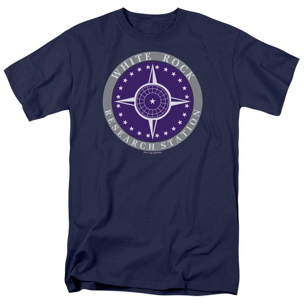 Sg1 White Rock Logo Licensed Adult Unisex T-Shirt Regular Fit Tee SM-3X