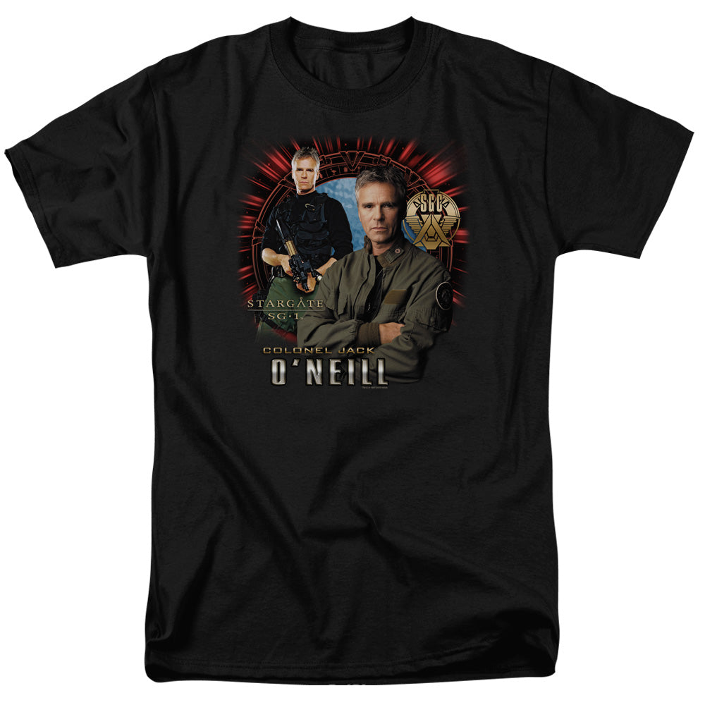Sg1 Jack Oneill Licensed Adult Unisex T-Shirt Regular Fit Tee SM-3X