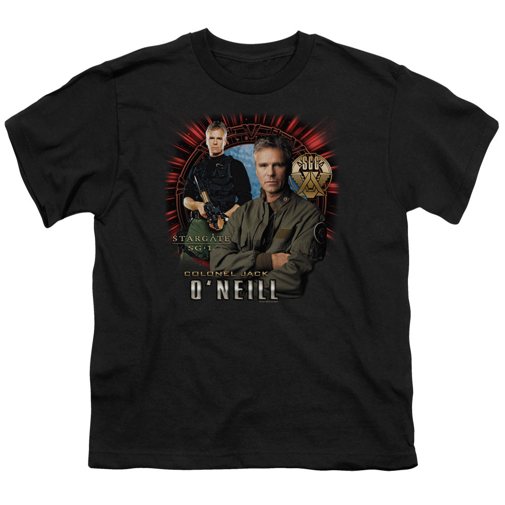Sg1 Jack Oneill Licensed Kid's T-Shirt (Ages 4-7) SM-XL