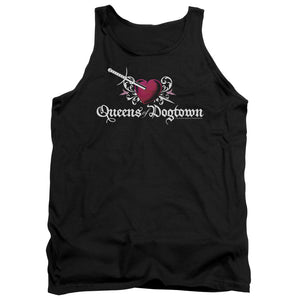 AN OFFCIALLY LICENSED CALIFORNICATION QUEENS OF DOGTOWN ADULT UNISEX TANK TOP BLACK
