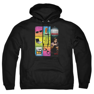 AN OFFCIALLY LICENSED CALIFORNICATION POOR JUDGEMENT ADULT UNISEX PULLOVER HOODIE BLACK