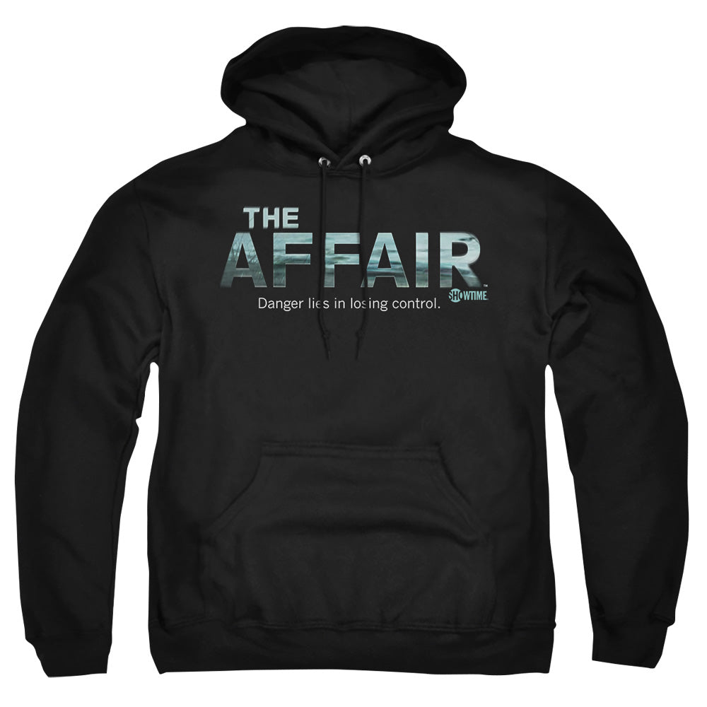 AN OFFCIALLY LICENSED AFFAIR OCEAN LOGO ADULT UNISEX PULLOVER HOODIE BLACK