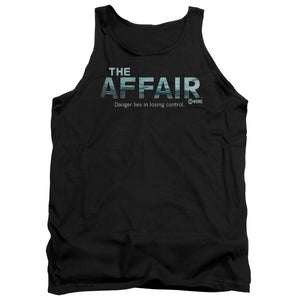AN OFFCIALLY LICENSED AFFAIR OCEAN LOGO ADULT UNISEX TANK TOP BLACK