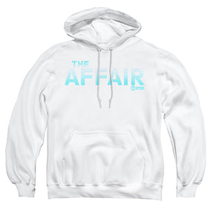 AN OFFCIALLY LICENSED AFFAIR LOGO ADULT UNISEX PULLOVER HOODIE WHITE