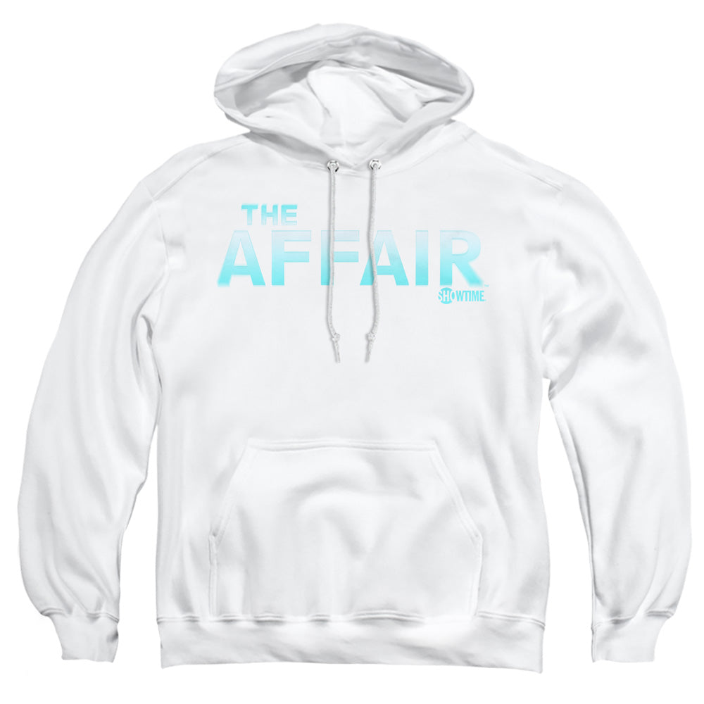 AN OFFCIALLY LICENSED AFFAIR LOGO ADULT UNISEX PULLOVER HOODIE WHITE