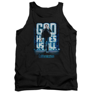 AN OFFCIALLY LICENSED CALIFORNICATION HIT THE LIGHTS ADULT UNISEX TANK TOP BLACK