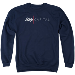AN OFFCIALLY LICENSED BILLIONS CORPORATE ADULT UNISEX CREWNECK SWEATSHIRT NAVY