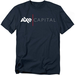 AN OFFCIALLY LICENSED BILLIONS CORPORATE MEN'S REGULAR FIT T-SHIRT NAVY