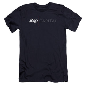 AN OFFCIALLY LICENSED BILLIONS CORPORATE MEN'S PREMIUM SLIM FIT T-SHIRT NAVY