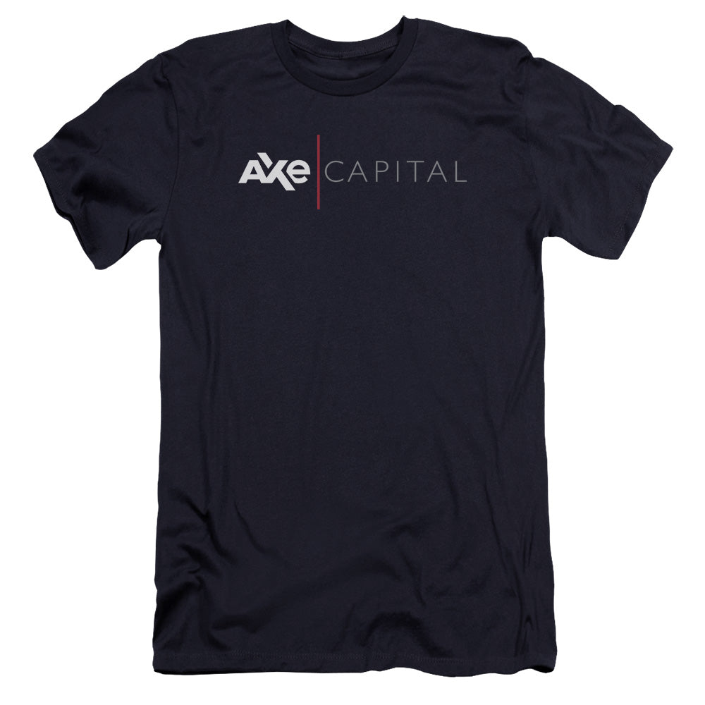AN OFFCIALLY LICENSED BILLIONS CORPORATE MEN'S PREMIUM SLIM FIT T-SHIRT NAVY