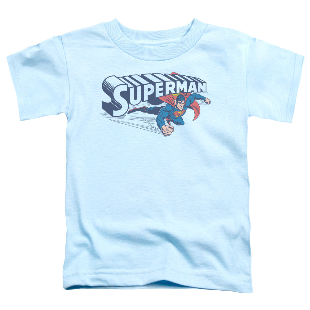 Superman Under Logo Licensed Toddler T-Shirt LG