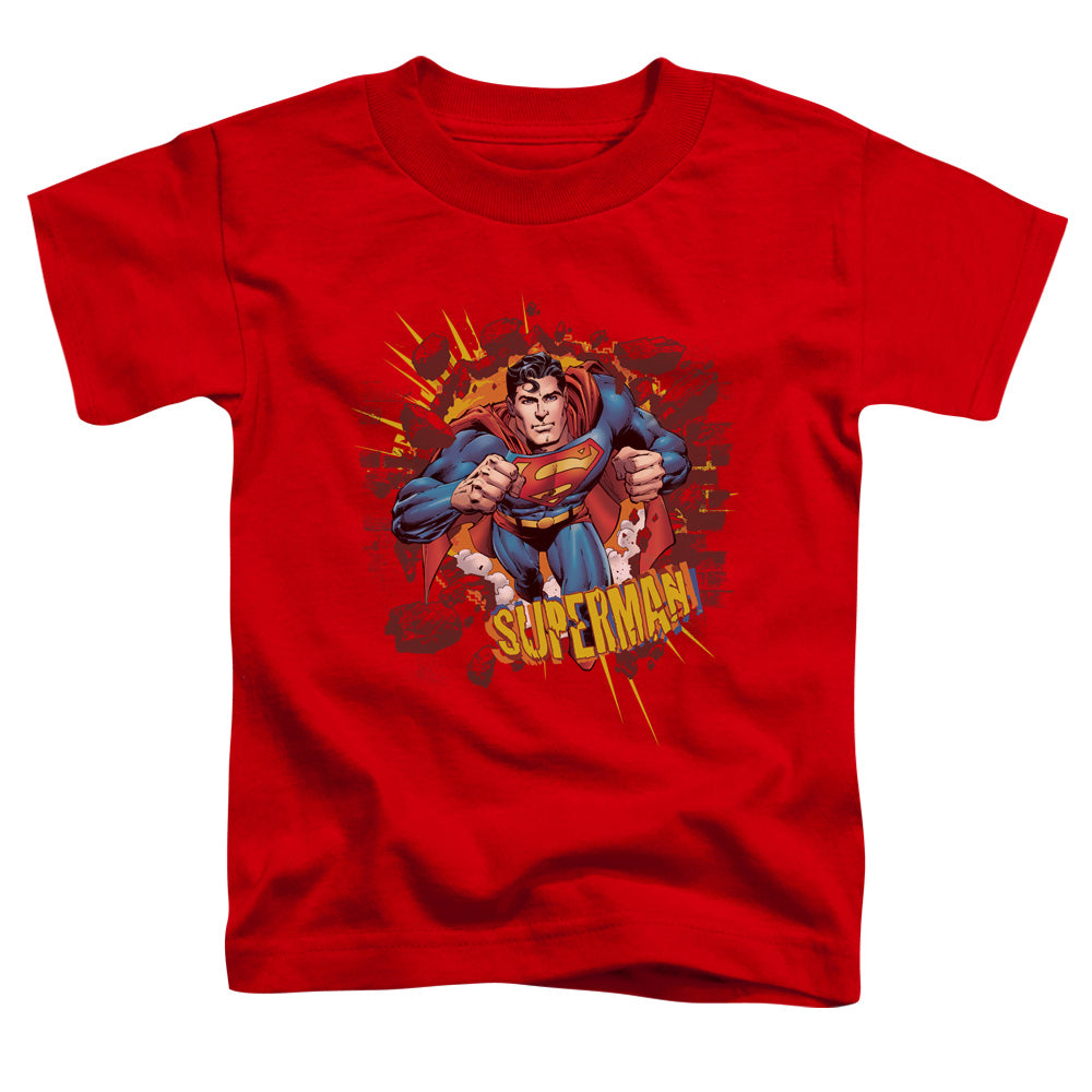 Superman Sorry About The Wall Licensed Toddler T-Shirt SM-LG