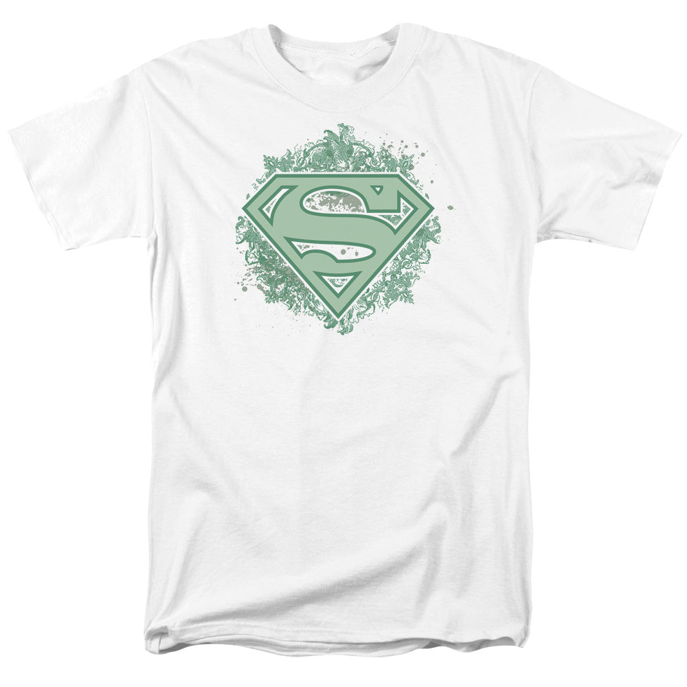 Superman Ornate Shield Licensed Adult Unisex T-Shirt Regular Fit Tee SM-3X