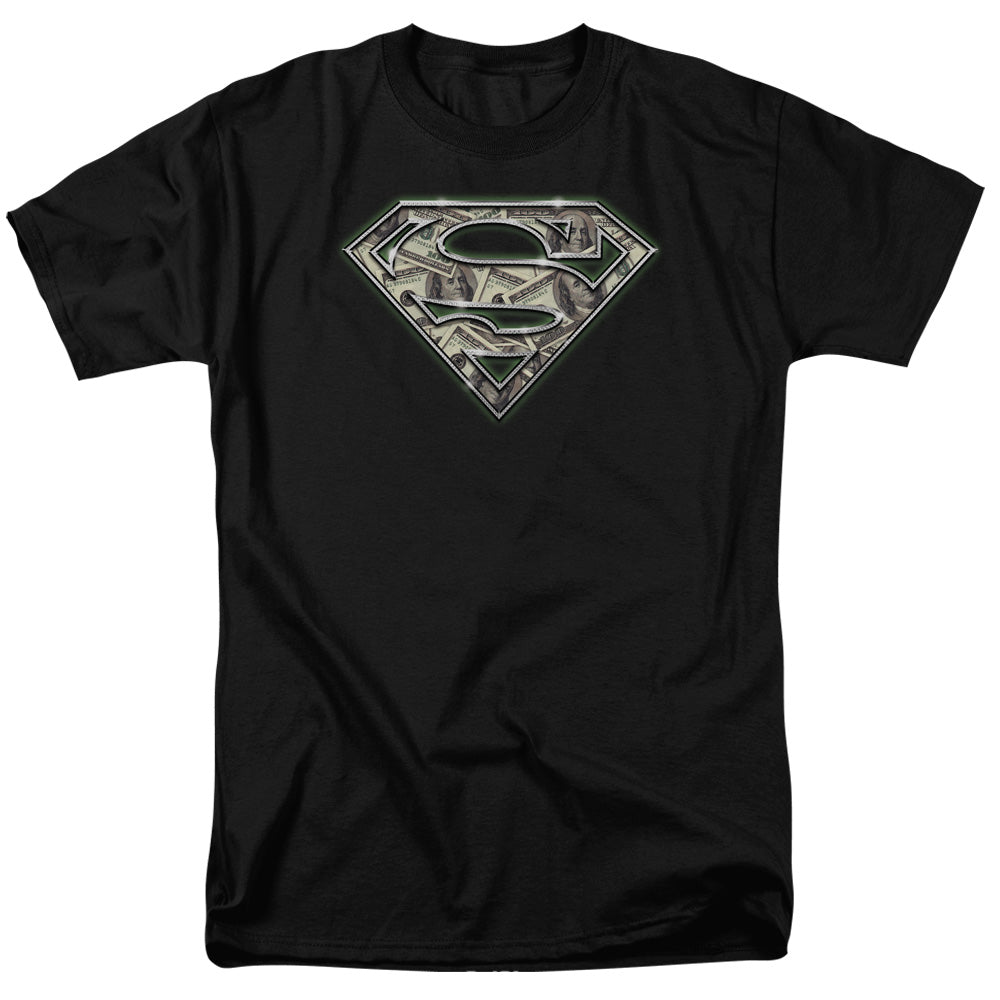 Superman All About The Benjamins Licensed Adult Unisex T-Shirt Regular Fit Tee