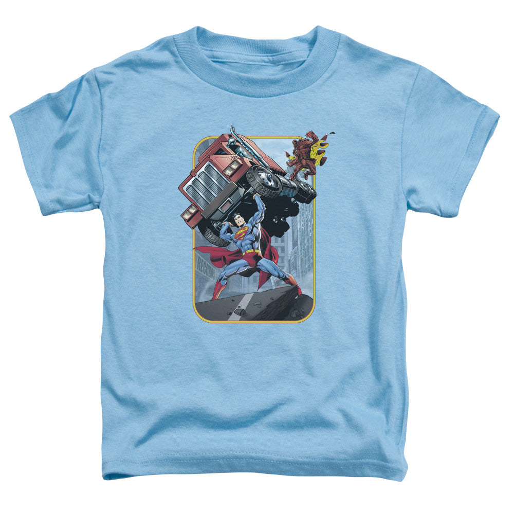 Superman Pick Up My Truck Licensed Toddler T-Shirt SM-LG