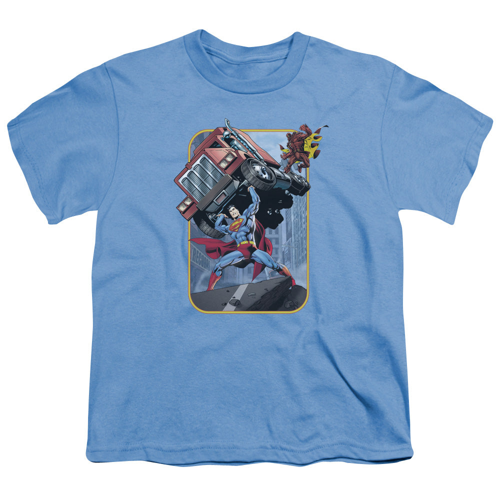 Superman Pick Up My Truck Licensed Kid's T-Shirt (Ages 4-7) XS-XL