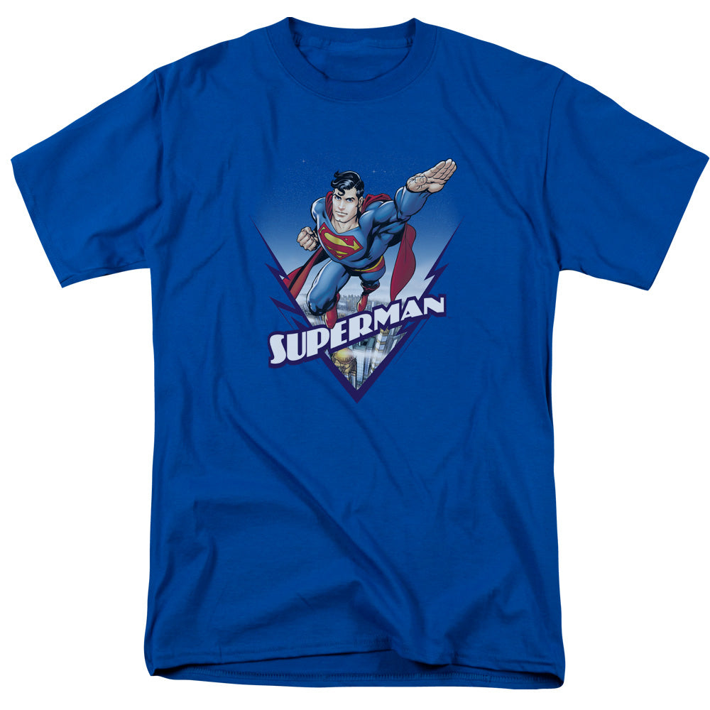 Superman Looks Like A Job For Licensed Adult Unisex T-Shirt Regular Fit Tee