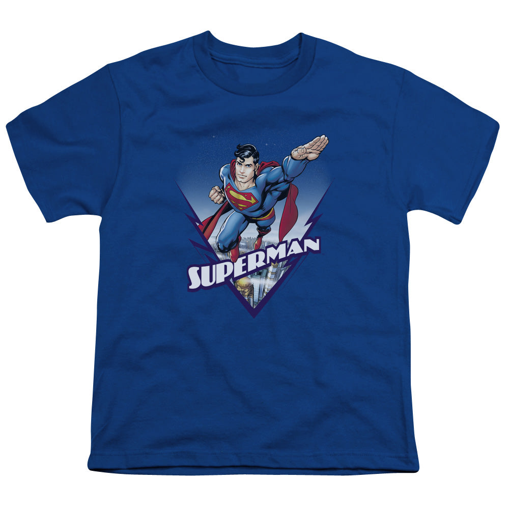 Superman Looks Like A Job For Licensed Kid's T-Shirt (Ages 4-7) XS-XL