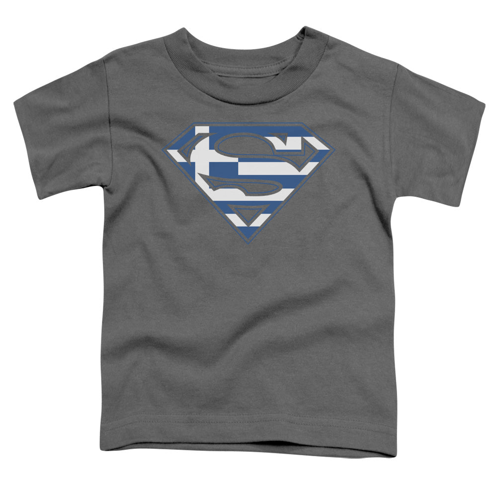 Superman Greek Shield Licensed Toddler T-Shirt LG