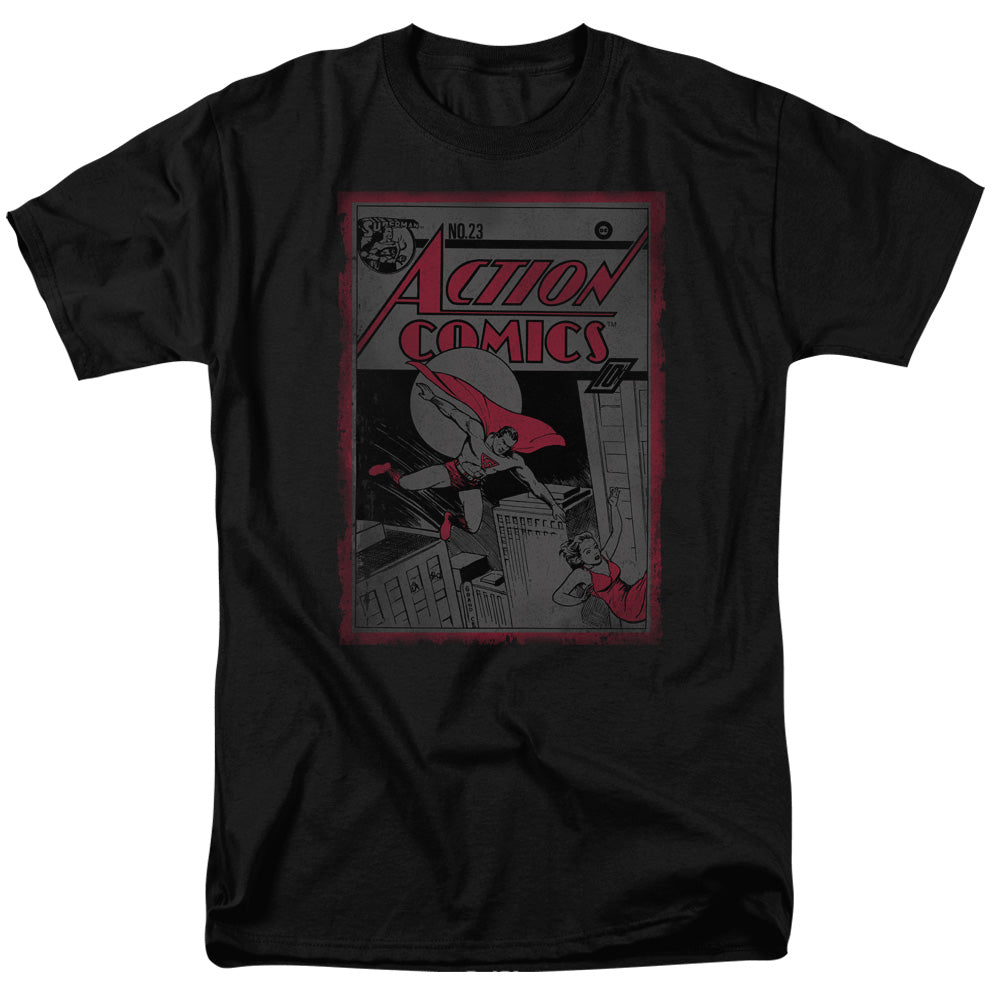Superman Action Comics 23 Licensed Adult Unisex T-Shirt Regular Fit Tee SM-3X