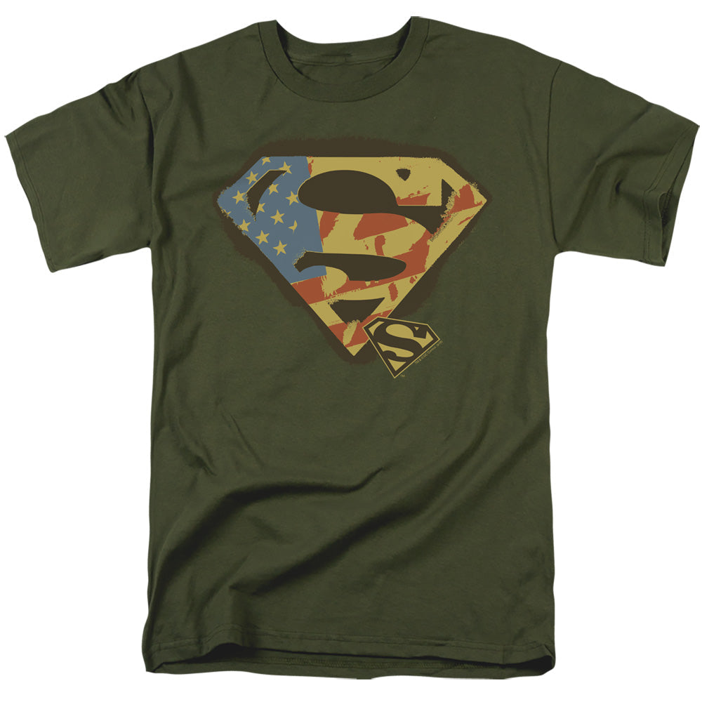 Superman Not Afraid Licensed Adult Unisex T-Shirt Regular Fit Tee SM-3X