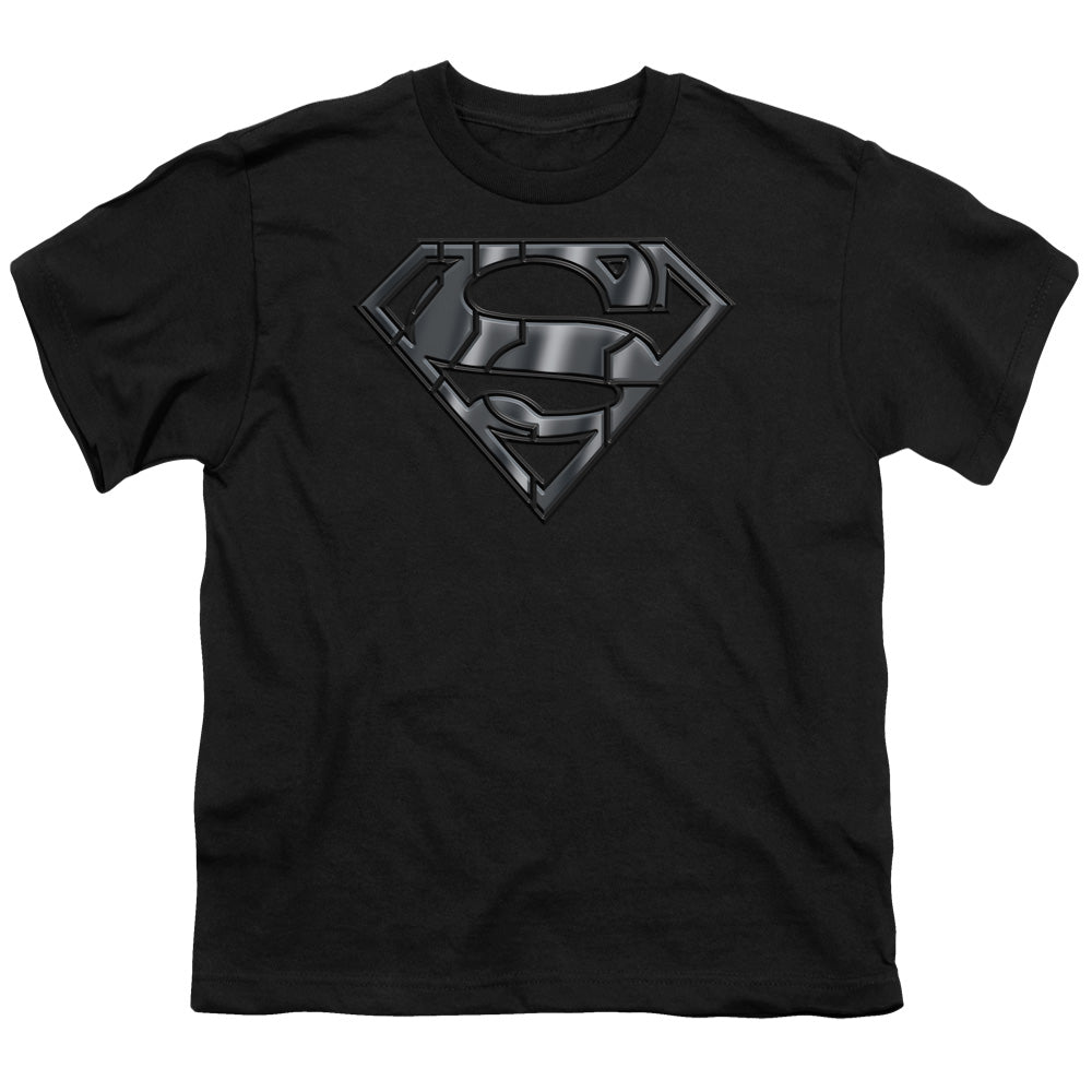 Superman Mech Shield Licensed Kid's T-Shirt (Ages 4-7) XS-XL