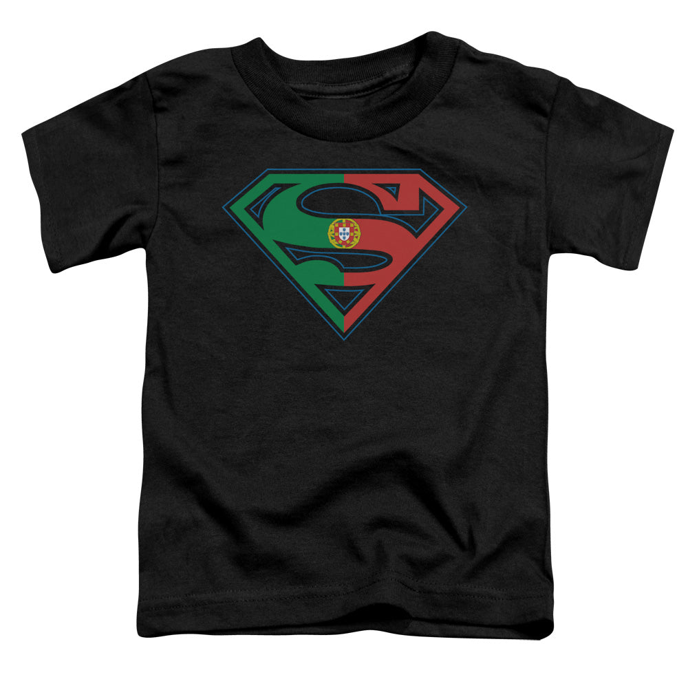 Superman Portugal Shield Licensed Toddler T-Shirt SM-LG